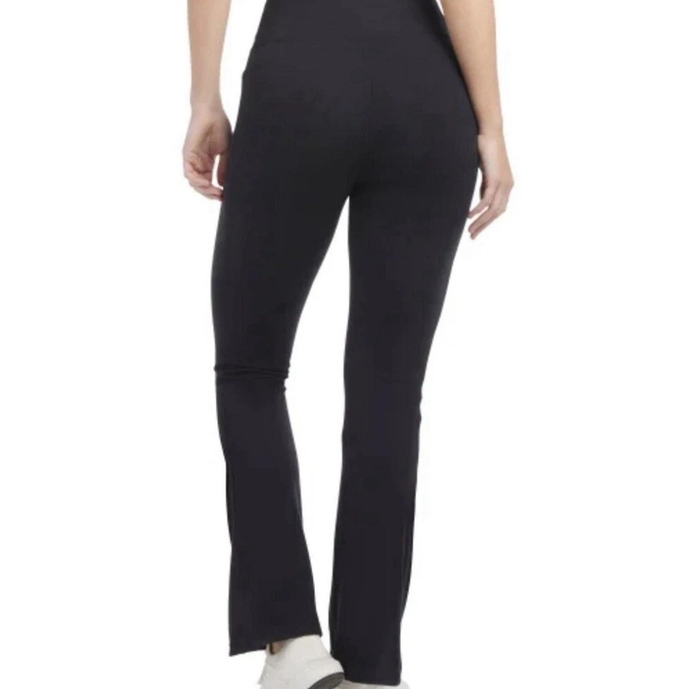 Jockey Women's Studio Flare High Rise Yoga Pants, Black, XXL. BY - Picture 2 of 2